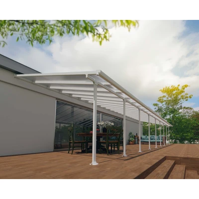 Abbildung von Terrassendach Feria 1276x380cm Weiss
