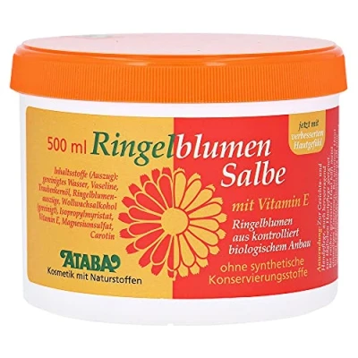 Abbildung von Ringelblumen Salbe M.vitamin E 500 ml