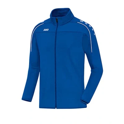 Abbildung von JAKO Classico Freizeit Trainingsjacke, Herren, Größe: 3XL, Blauweiss