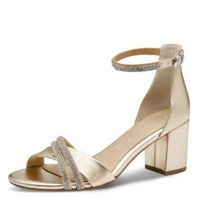 Abbildung von Marco Tozzi Damen 2 28300 45 Sandalen, Gold, 39 EU