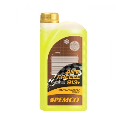 Abbildung von PEMCO Antifreeze 913+ 40 PM0914 1 Frostschutz G13 gelb