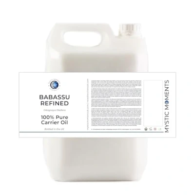 Abbildung von Mystic Moments Babassu Raffiniertes Trägeröl, 5 kg, 100 % rein