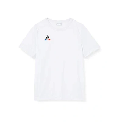 Abbildung von Le Coq Sportif Damen N1 Maillot Match Enfant Mc Unterhemd, Weiß (Optical White), 12A