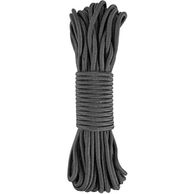 Abbildung von normani Stabiles Polypropylen Seil, belastbar bis 250 kg universell einsetzbar Farbe Schwarz Größe 5mm/60m
