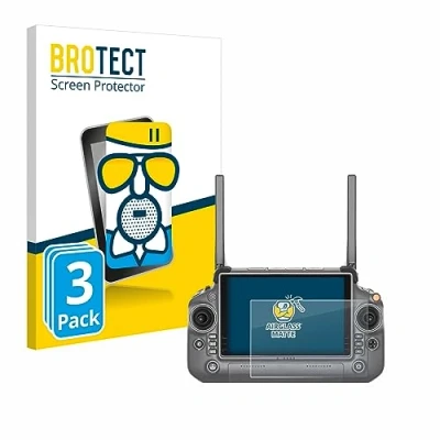 Abbildung von BROTECT Entspiegelungs Schutzglas für DJI RC Plus (3 Stück) Schutz Folie Panzerfolie Glas Matt [Extrem Kratzfest 9H, Anti Reflex, Fingerprint]
