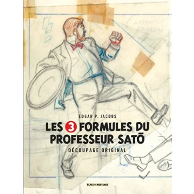 Abbildung von Blake &amp; Mortimer Hors série Tome 7 Les 3 Formules du Professeur Sato Découpage original par