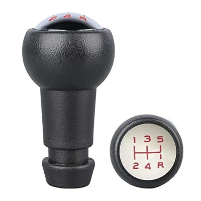 Abbildung von SFONIA 5 Gang Auto Schaltknauf Schalthebel Schaltkopf 106 206 207 306 307 308 3008 5008 C2 C3 C4 B6 B9 (Rot)