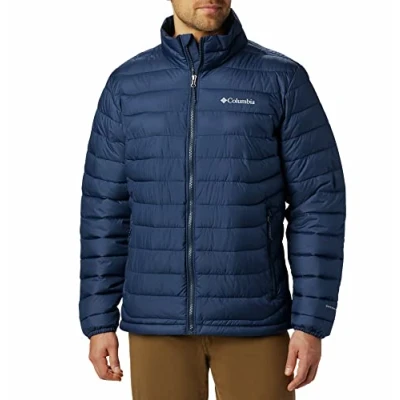 Abbildung von Columbia Powder LITE Jacket Winterjacke, Herren, Größe: Medium, Collegiate navy