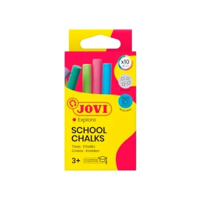 Abbildung von Jovi School Chalks 10 pcs Coloured Dustless