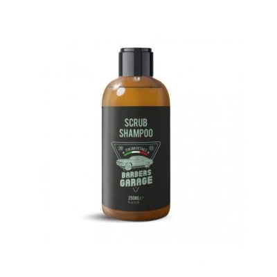 Abbildung von Barbers Garage Scrub Shampoo 250 ml Antischuppen ohne silikon