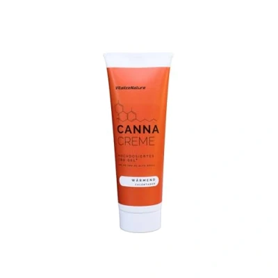 Abbildung von VitalizeNature CANNA CREME Hochdosiertes CBD Gel 1425 mg Wärmendes Muskel &amp; Gelenkgel mit Wärmextrakten Unterstützt Beweglichkeit Löst Verspannungen 120 ml