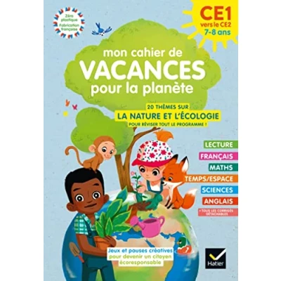 Abbildung von Mon cahier de Vacances pour la planète 2024 du CE1 au CE2 7/8 ans