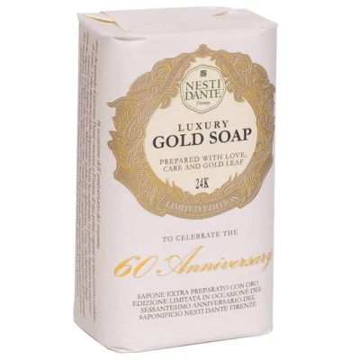 Abbildung von Nesti Dante Handseife Gold Soap 250 g, 1 tlg., Hand und Körperseife mit feinem Duft g