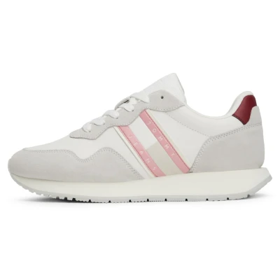 Abbildung von Tommy Jeans Keilsneaker &quot;TJW EVA RUNNER MAT MIX ESS&quot;, Freizeitschuh, Halbschuh, Schnürschuh mit seitlicher Logoflagge