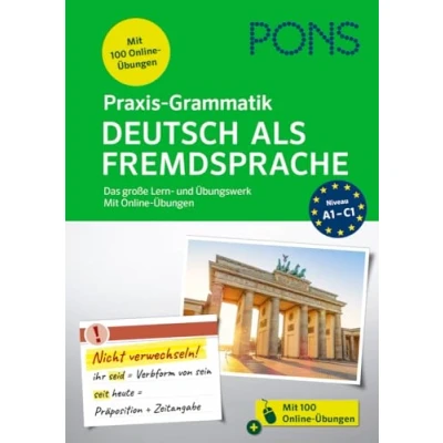 Abbildung von PONS Praxis Grammatik Deutsch als Fremdsprache: Das große Lern und Übungswerk mit Online Übungen