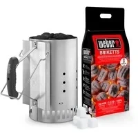 Abbildung von Brikett Starter Set Weber