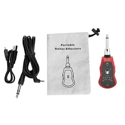Abbildung von Bluetooth Gitarren Effekte Effektor, tragbare Gitarre Effektor 3,5 mm Ausgang Jack 5 Sound Modi Zubehör