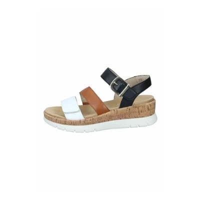 Abbildung von Remonte Plateausandalette, Damen, Größe: 40, Weiss noccia schwarz Schuhe