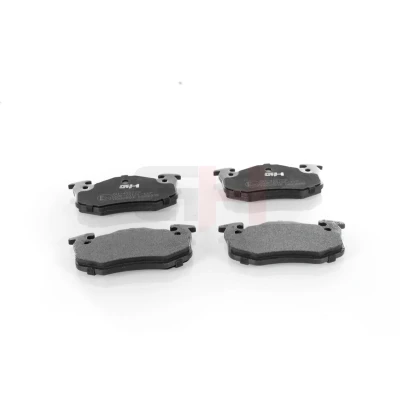 Abbildung von GH 413728 Bremsbelagsatz für Verschleißwarnanzeiger vorbereitet PEUGEOT: 206 Schrägheck, 106 II SW, RENAULT: CLIO 2, MEGANE 1