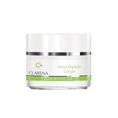 Abbildung von Clarena peptide gesicht creme empfindliche haut hyaluron damen feuchtigkeitscreme face moisturizer vitamin e sheabutter traubenkernöl