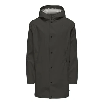 Abbildung von ONLY &amp; SONS Herren ONSLUCA RAIN Coat OTW Regenmantel, Peat, S