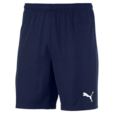 Abbildung von Puma TEAM GOAL Shorts kurze Sporthose, Herren, Größe: Small, Peacoat