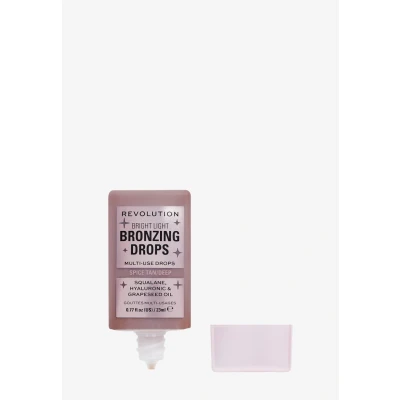 Abbildung von Makeup Revolution Bright Light Bronzing Drops Bronzer, Größe: 23 ml, Deep bronze spice