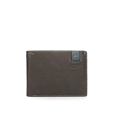 Abbildung von joumma bags,s.l. Adept MAX Horizontal Wallet inkl, grau, Horizontale Geldbörse mit