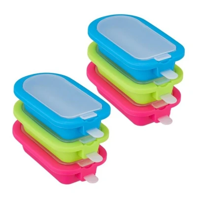 Abbildung von relaxdays Eisform Eisformen 6er Set Silikon