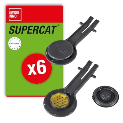 Abbildung von SWISSINNO Ersatz Köder für Mausefalle SuperCat Erdnussbutter Köder, sicher Haustiere 6X