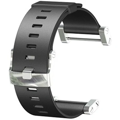 Abbildung von Suunto Zubehör CORE FLAT RUBBER STRAP, schwarz, One size