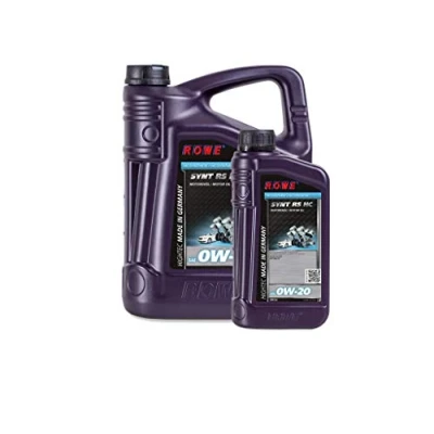 Abbildung von 6 (5L+1L) Liter ROWE HIGHTEC SYNT RS HC SAE 0W 20 Motoröl für Hybridmotoren