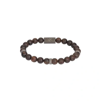 Abbildung von iXXXi MEN Armband KIRK dunkelbraun grau