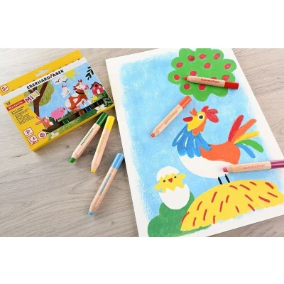 Abbildung von Erste Buntstifte Mini Maxi 3in1 mit 12 Farben