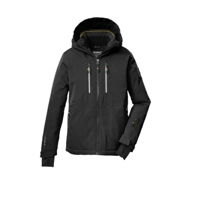 Abbildung von Killtec Skijacke &quot;KSW 191 BYS SKI JCKT&quot;, Wasserdichte Kinderjacke mit Kapuze, Schneefang und Reflektoren