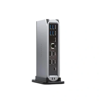 Abbildung von Satechi Aluminium Thunderbolt 4 Multimedia Pro Dock Grey ST DT4PMM EU