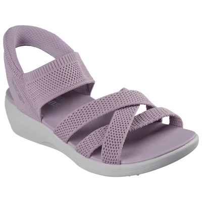 Abbildung von Skechers ARYA Keilsandalette, Freizeitschuh, Sandale in veganer Verarbeitung