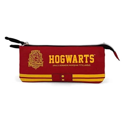 Abbildung von Harry Potter Gryffindor FAN Dreifach Federmäppchen, Weinrote