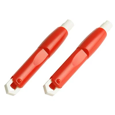 Abbildung von valonic Zeckenzange 2X rot, Zeckenpinzette, Zeckenentferner für Hunde und Katzen tick remover