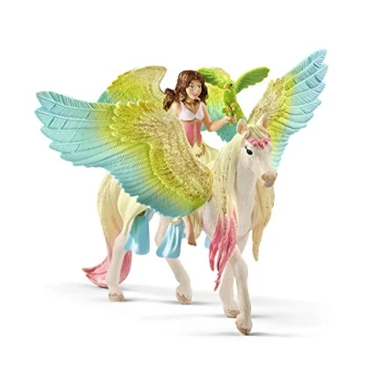 Abbildung von Schleich Bayala 70566 Surah mit Glitzer Pegasus