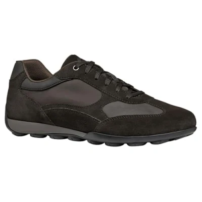 Abbildung von Geox Basket CUIR Sneaker low, Herren, Größe: 45, Coffee Schuhe