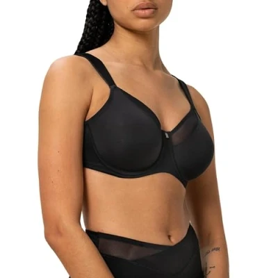 Abbildung von Triumph True Shape Sensation Minimizer BH Mit Komfort Bügel und weichem Jersey Material Schwarz