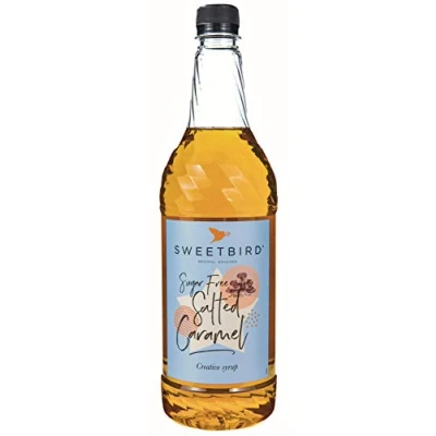 Abbildung von Sweetbird Zuckerfreier Salzen Karamellsirup, 1 l