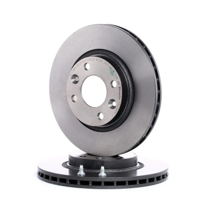 Abbildung von BREMBO COATED DISC LINE 09.C285.11 Bremsscheibe 258 22 4 innenbelüftet beschichtet hochgekohlt mit Schrauben RENAULT: Clio Grandtour kfzteile,