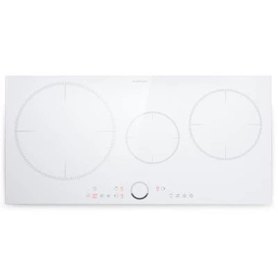 Abbildung von Klarstein Induktions Kochfeld CP4 Delica 80WH 80WH, Kochfelder Induktion Hob 3 Zonen 6000 W