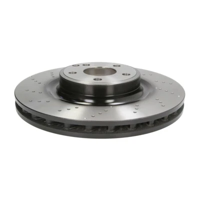 Abbildung von TRW DF6674S Bremsscheibe 344 32 5 112 gelocht/innenbel. lackiert MERCEDES BENZ: E Klasse T modell, SLK, Limousine
