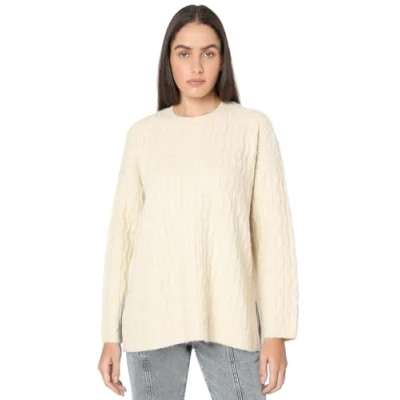 Abbildung von VERO MODA Damen Vmelya Ls O Neck Long Pullover Ga Boo Strickpullover, Birch, M