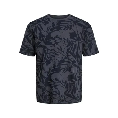 Abbildung von Jack &amp; Jones Jjguru TEE Oneck Tshirt print, Herren, Größe: Small, Asphalt