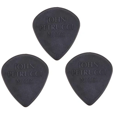 Abbildung von JIM DUNLOP Plektrum John Petrucci Primetone Jazz III Schwarz 1,38mm 3 Stück