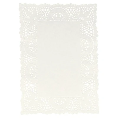 Abbildung von Garcia de Pou 250 Einheit rechteckig Deckchen, Papier, weiß, 21 x 15 30 cm